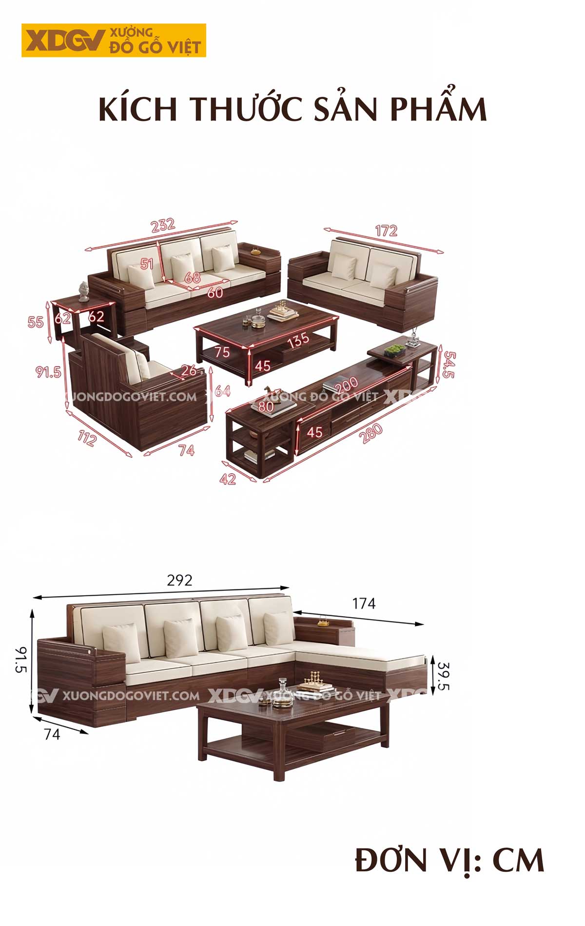 Bàn Ghế Gỗ Óc Chó Cao Cấp Kiểu Hộp Có Ngăn Lưu Trữ