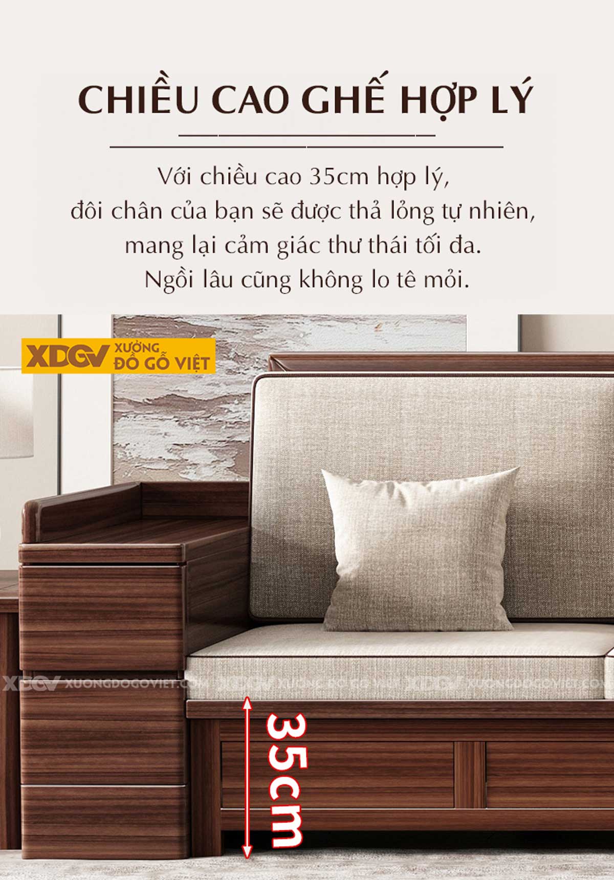 Bàn Ghế Gỗ Óc Chó Cao Cấp Kiểu Hộp Có Ngăn Lưu Trữ