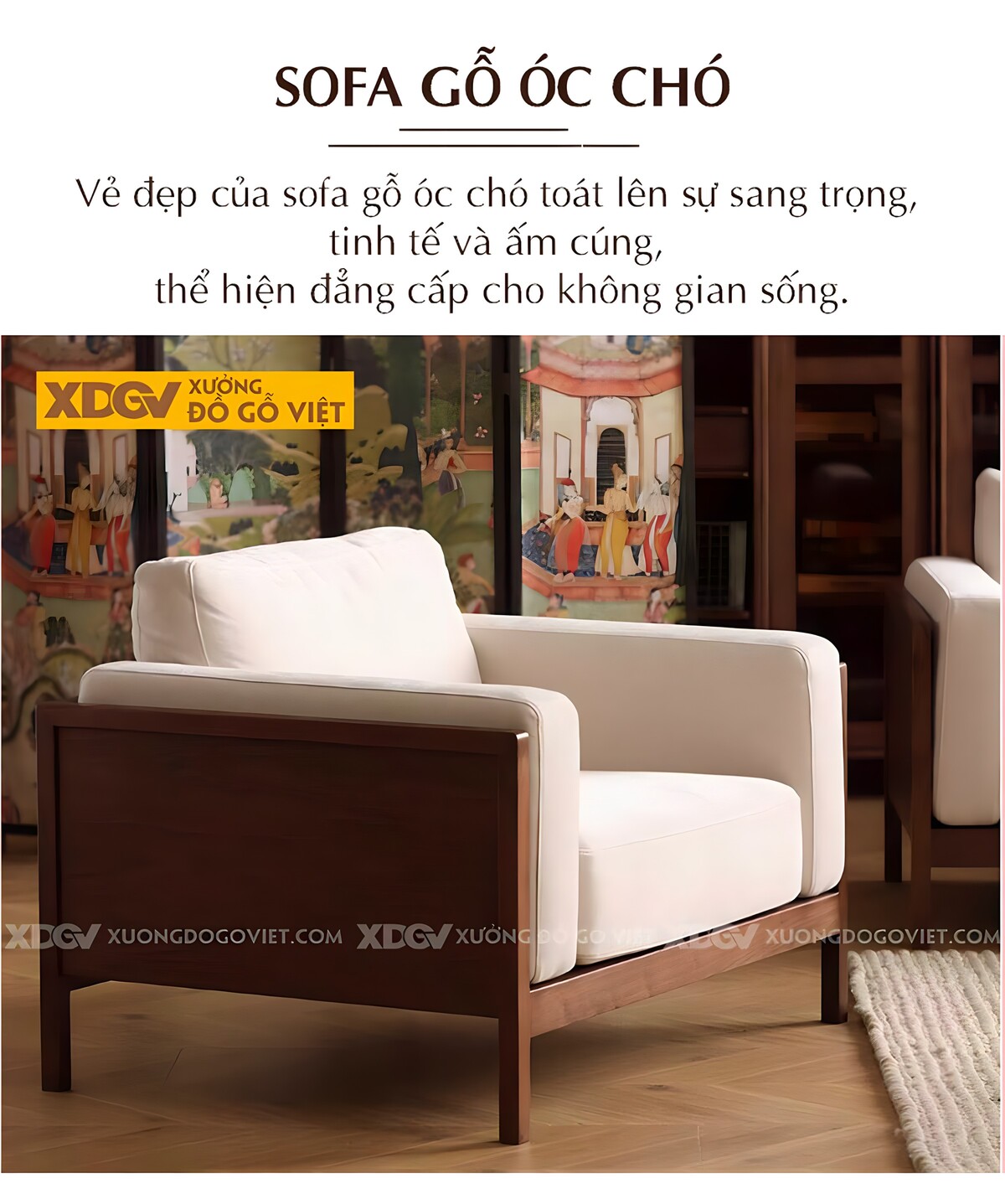 Bàn Ghế Óc Chó Đẹp Kiểu Chân Cao Hiện Đại và Ấm Cúng