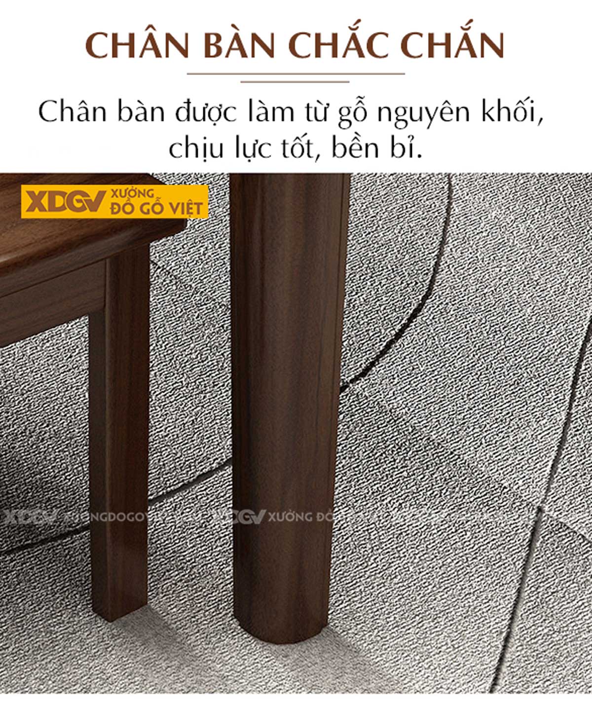 Bộ Bàn Ăn Gỗ Óc Chó 6 Ghế Mở Rộng Diện Tích Linh Hoạt