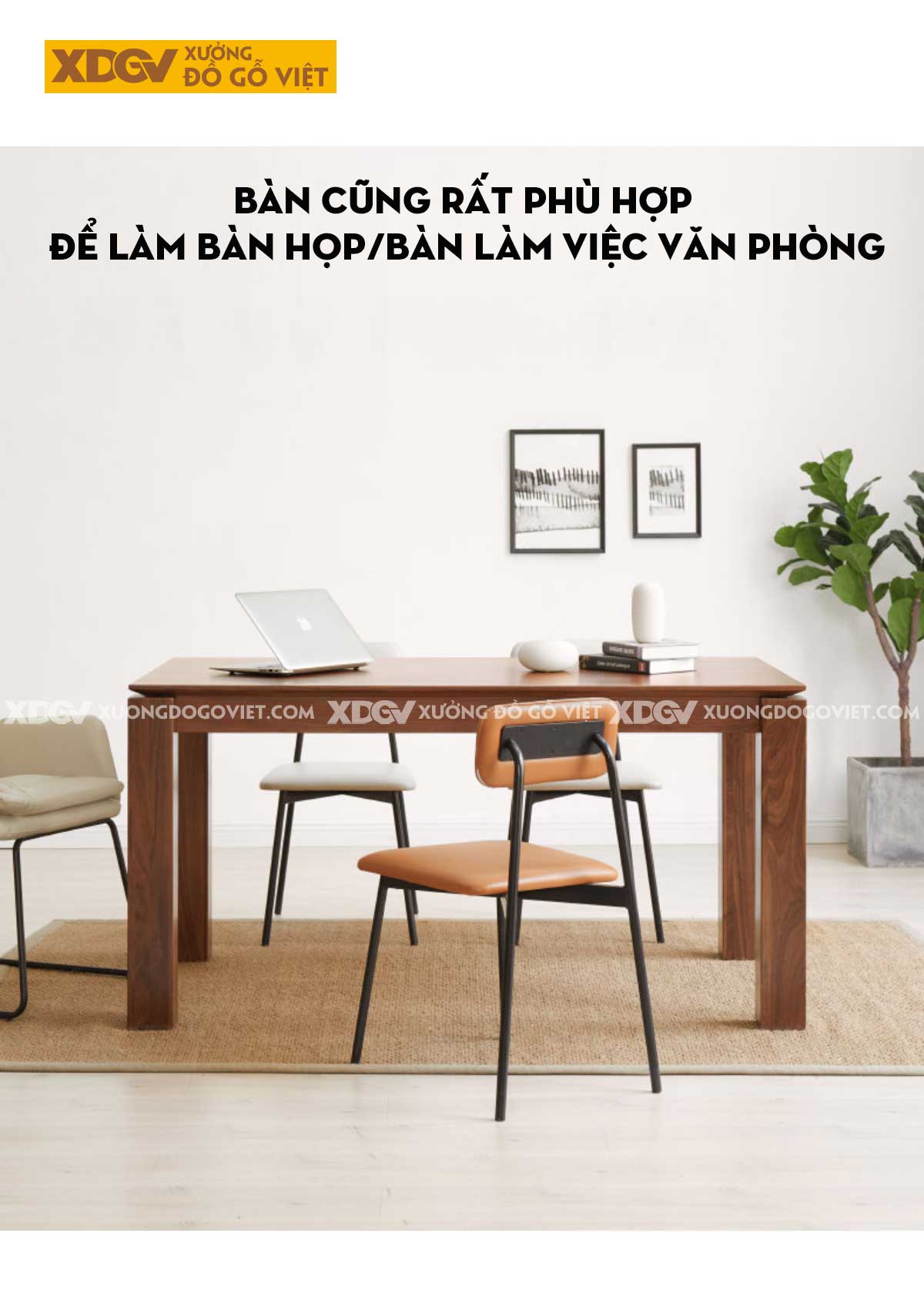 Bộ Bàn Ghế Ăn Gỗ Xoan Đào Tân Cổ Điển Dáng Cao Thanh Thoát