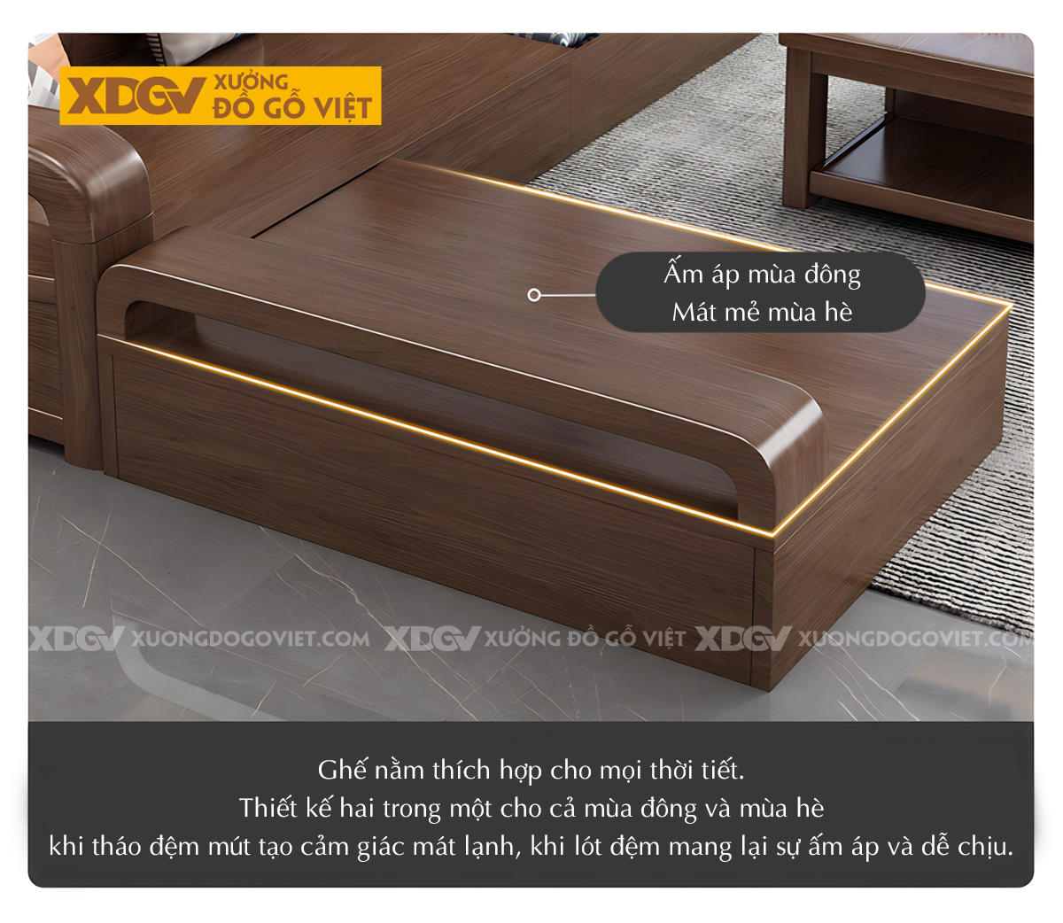 Bộ Bàn Ghế Sofa Sồi Thịt Góc L Hiện Đại Đa Dạng Kiểu Dáng