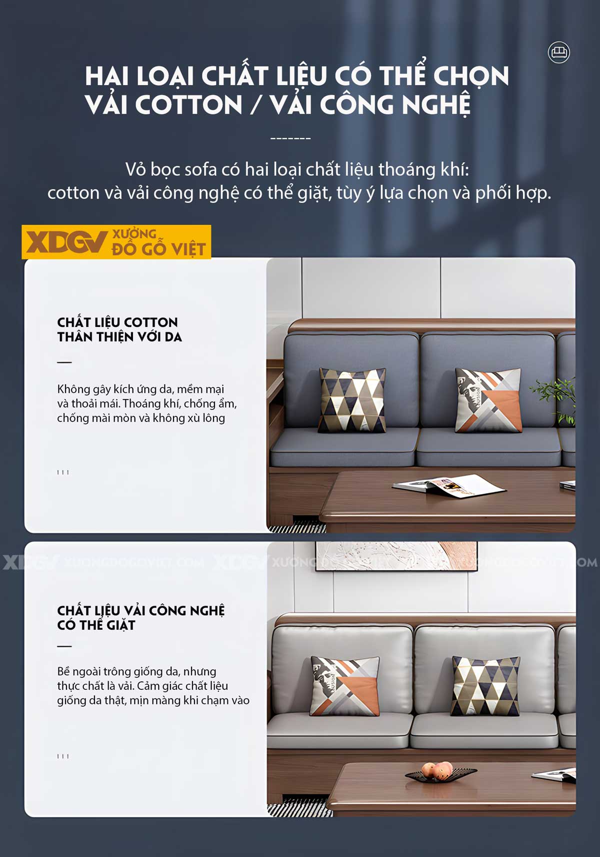 Bộ Bàn Ghế Sofa Sồi Thịt Góc L Tay Hộp Pano Có Ngăn Để Đồ