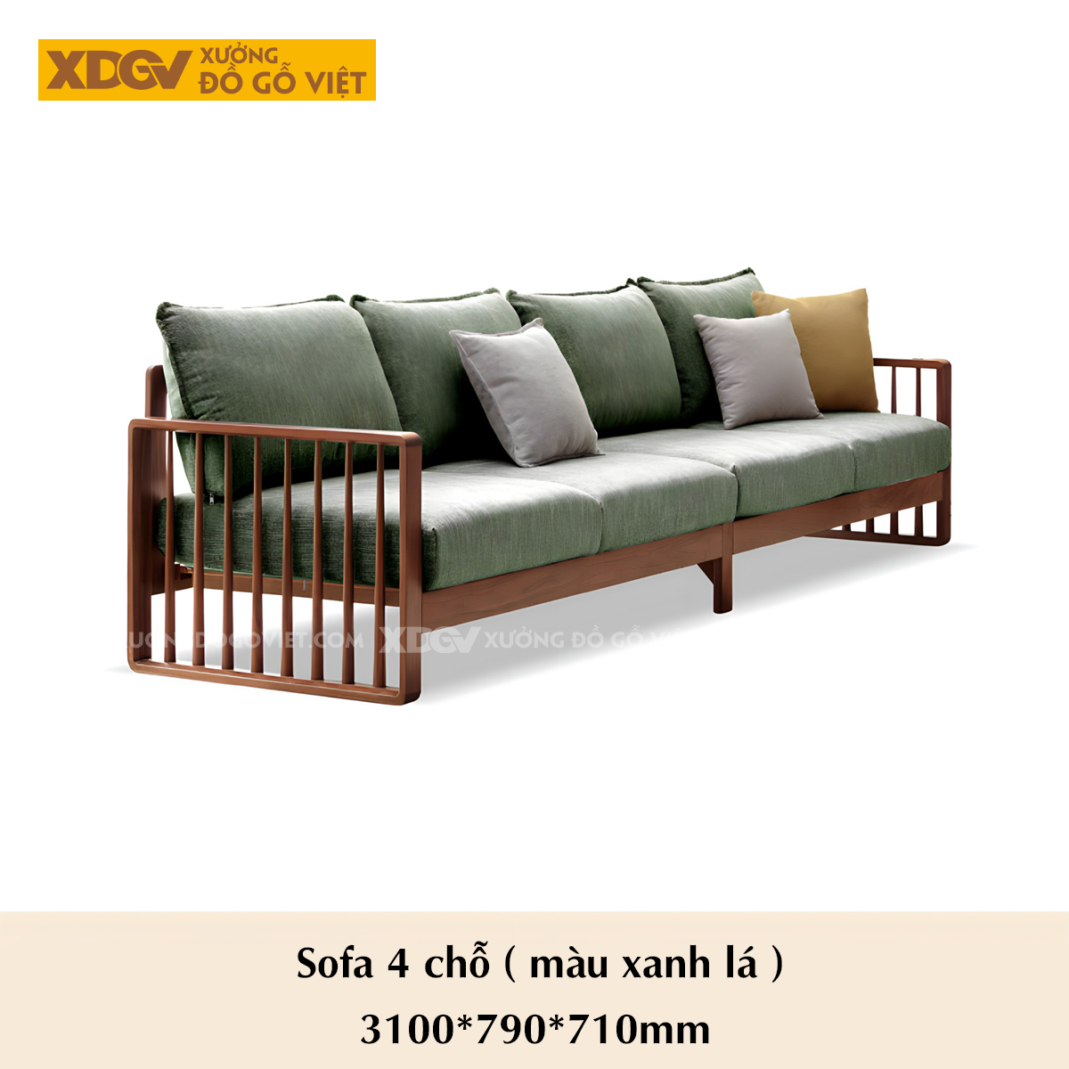 Ghế Sofa Gỗ Sồi Góc L Á Đông Thanh Nan Tiện Tròn Thanh Lịch