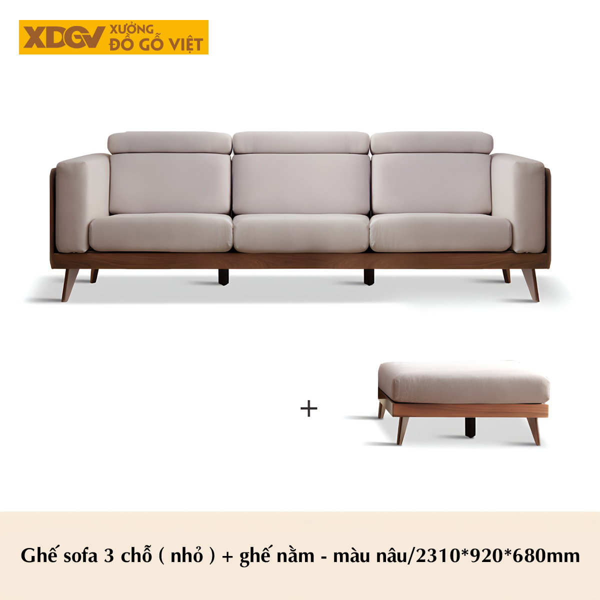 Ghế Sofa Sồi Tự Nhiên Á Đông Khung Nan Kết Cấu Liền Mạch