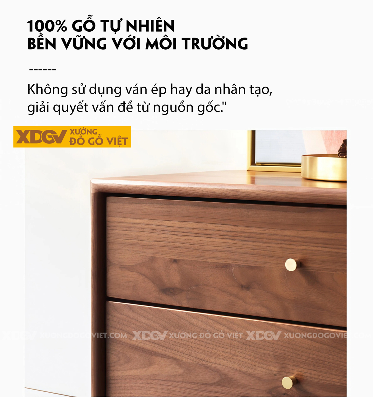 Kệ Để Tivi Gỗ Óc Chó Chân Cao Hiện Đại Ngăn Kéo Trung Tâm