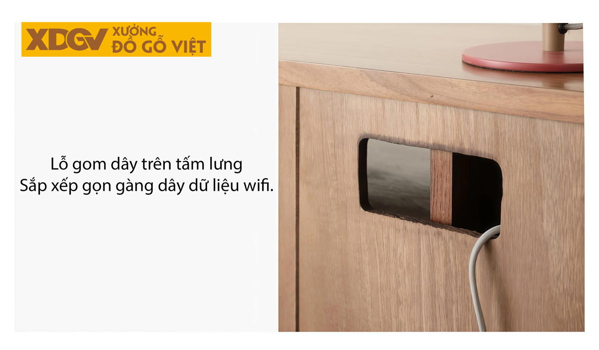 Kệ Để Tivi Gỗ Óc Chó Kiểu Bắc Âu Khung Bo Cong Chân Vát