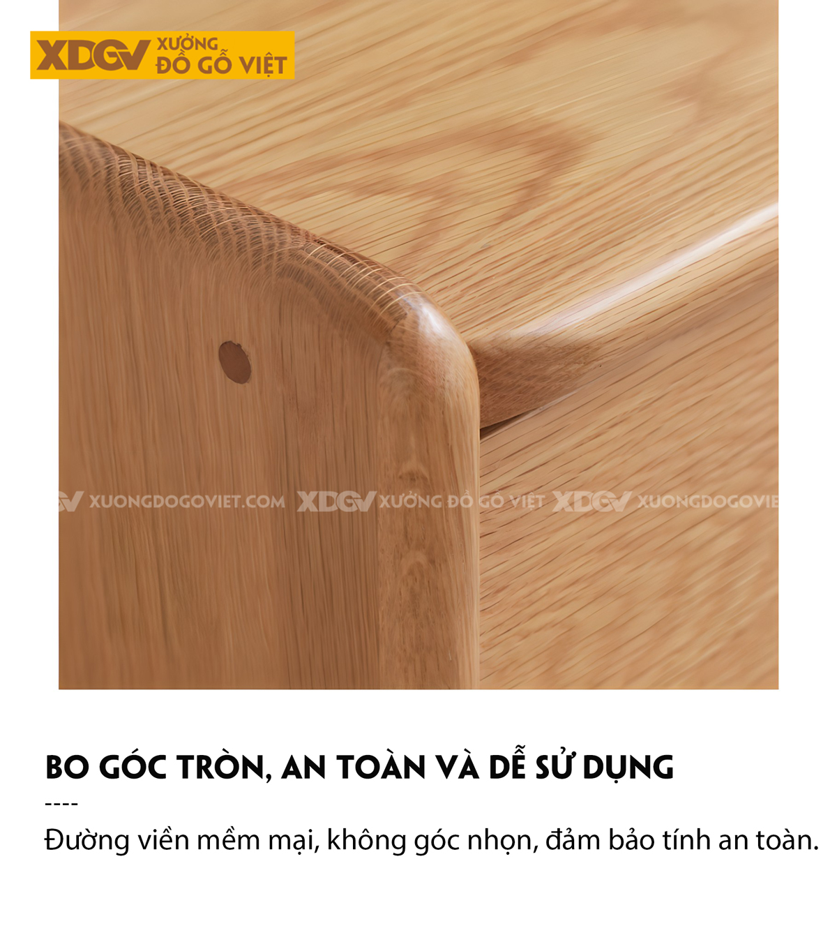 Kệ Để Tivi Gỗ Sồi Phòng Khách Chân Cao Đầu Bọc Kim Loại