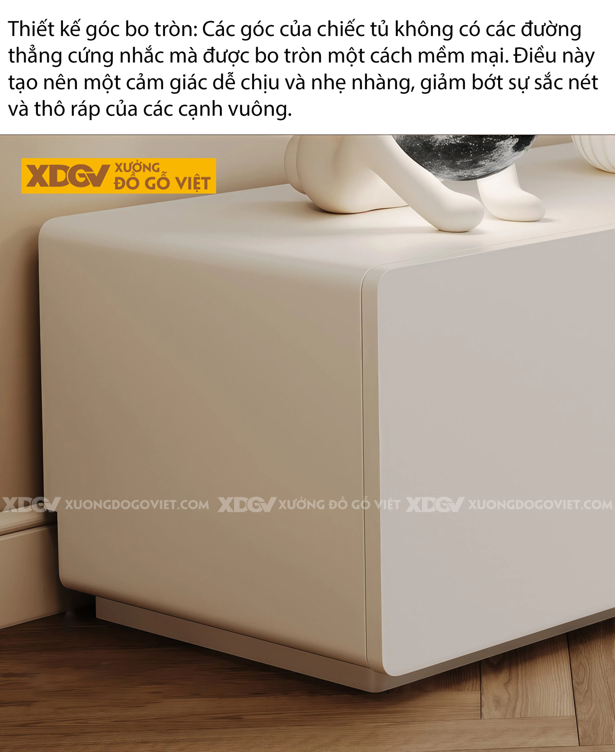 Kệ Để Tivi Phòng Khách Gỗ MDF Thiết Kế Dạng Hộp Ngăn Kéo