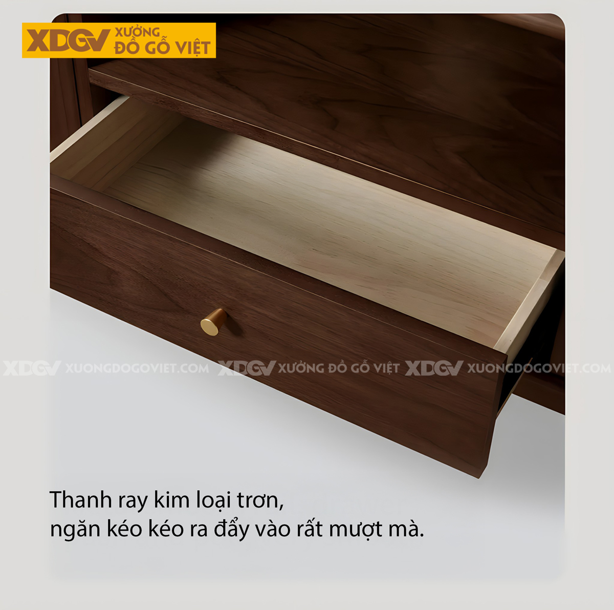 Kệ Tivi Phòng Khách Gỗ Sồi Mỹ Chân Cao Cánh Kính Khung Vòm