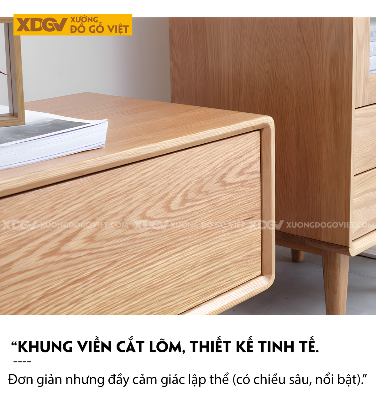 Kệ Tivi Sồi Phòng Khách Hiện Đại Nhiều Ngăn Kéo Tiện Ích