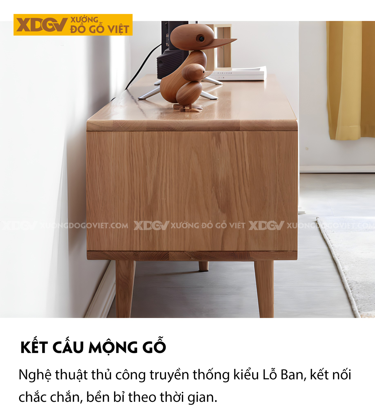 Kệ Tivi Sồi Phòng Khách Hiện Đại Nhiều Ngăn Kéo Tiện Ích