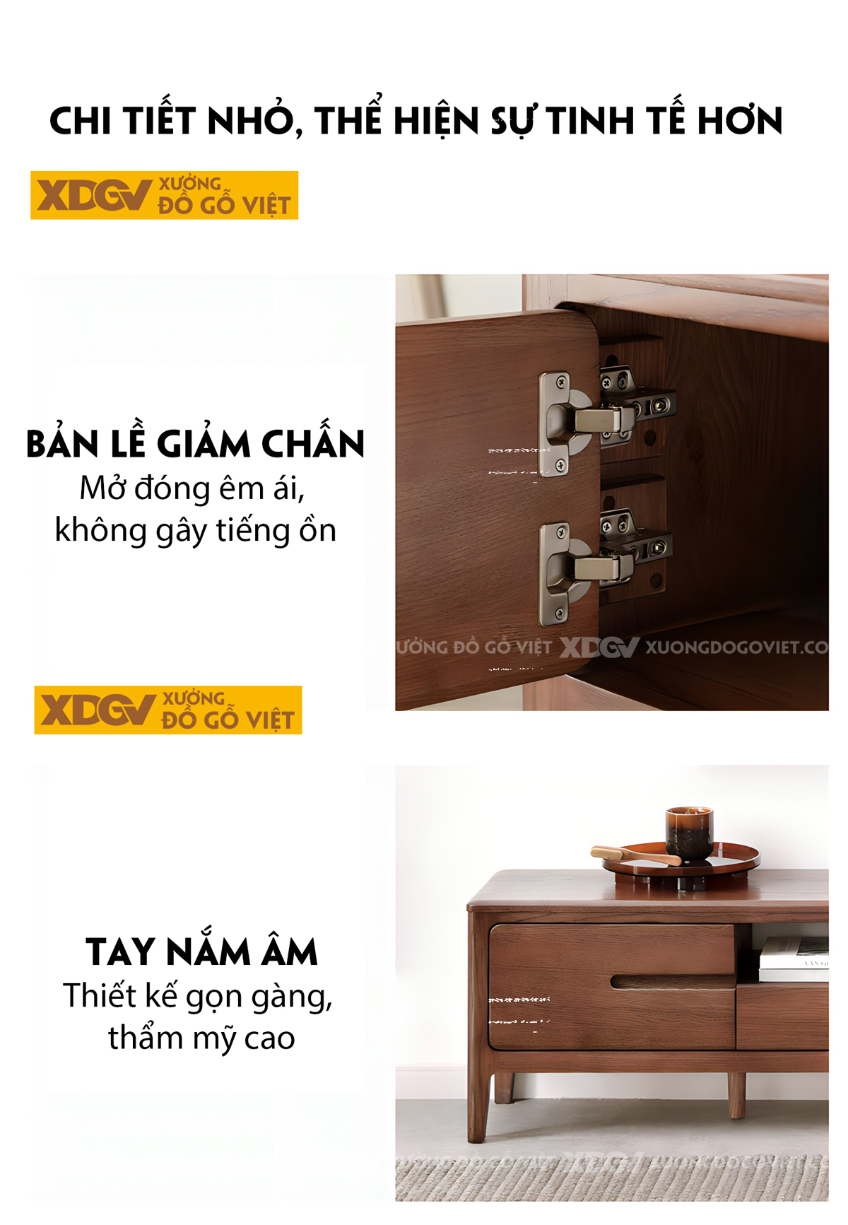 Kệ Tivi Sồi Thịt Hiện Đại Chân Cao 2 Phiên Bản Trượt Và Mở