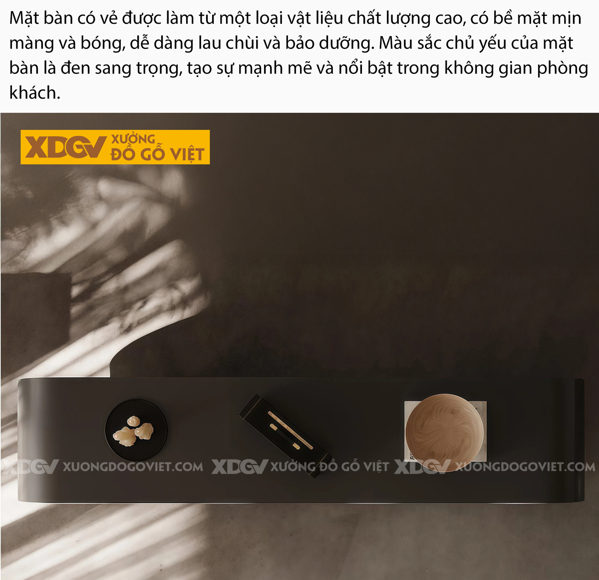 Kệ Tivi Trưng Bày Gỗ Cao Su Cạnh Bo Góc Ngăn Kéo Trung Tâm