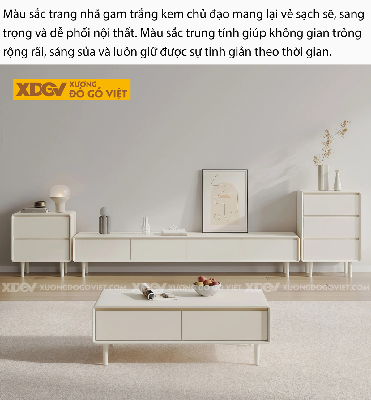 Mẫu Kệ Để Tivi Phòng Khách Gỗ Cao Su Dáng Bệ Vệ Phối Mặt Đá