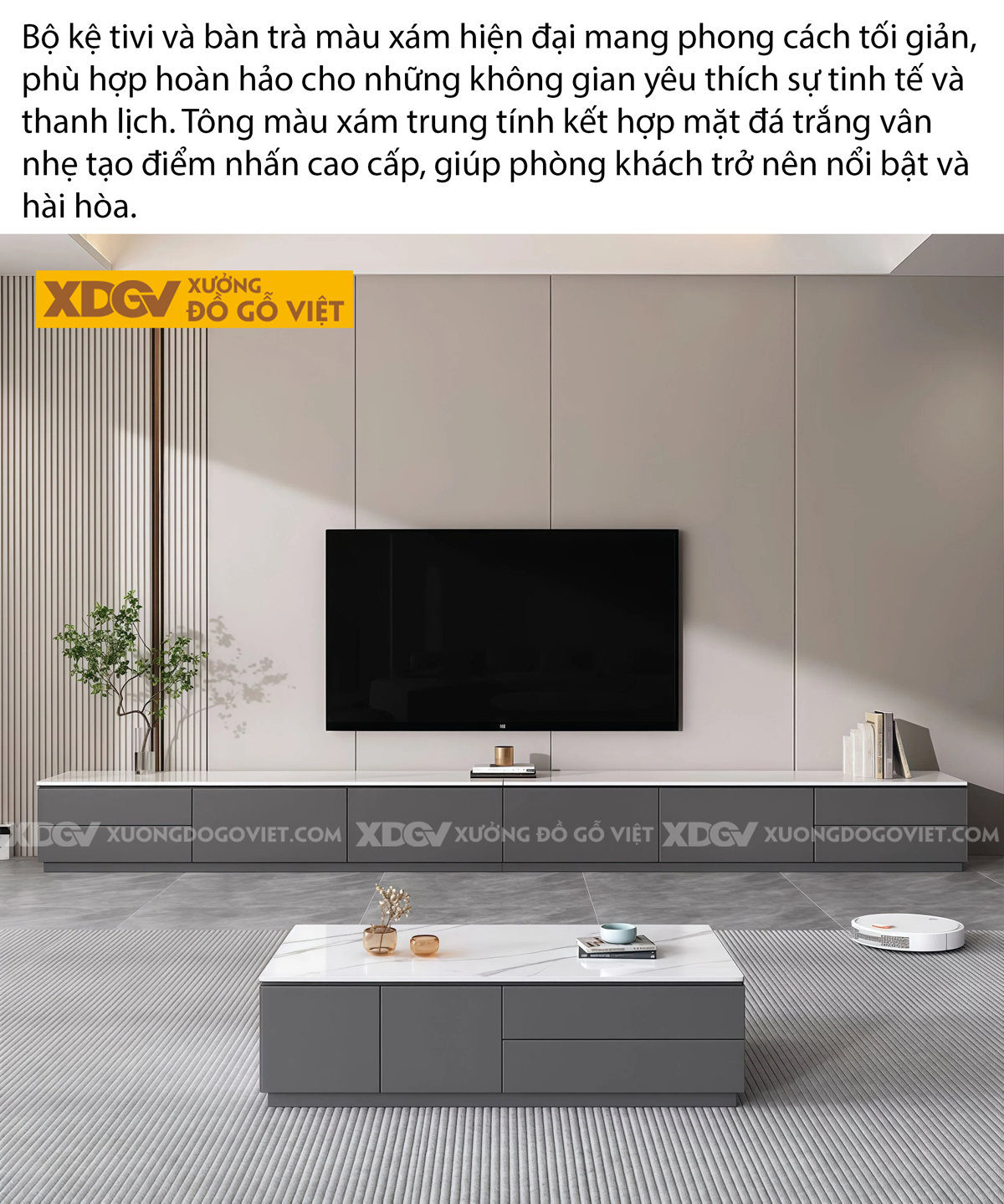 Mẫu Kệ Tivi Gỗ Công Nghiêp Thiết Kế Bố Cục Kéo Trượt Độc Đáo