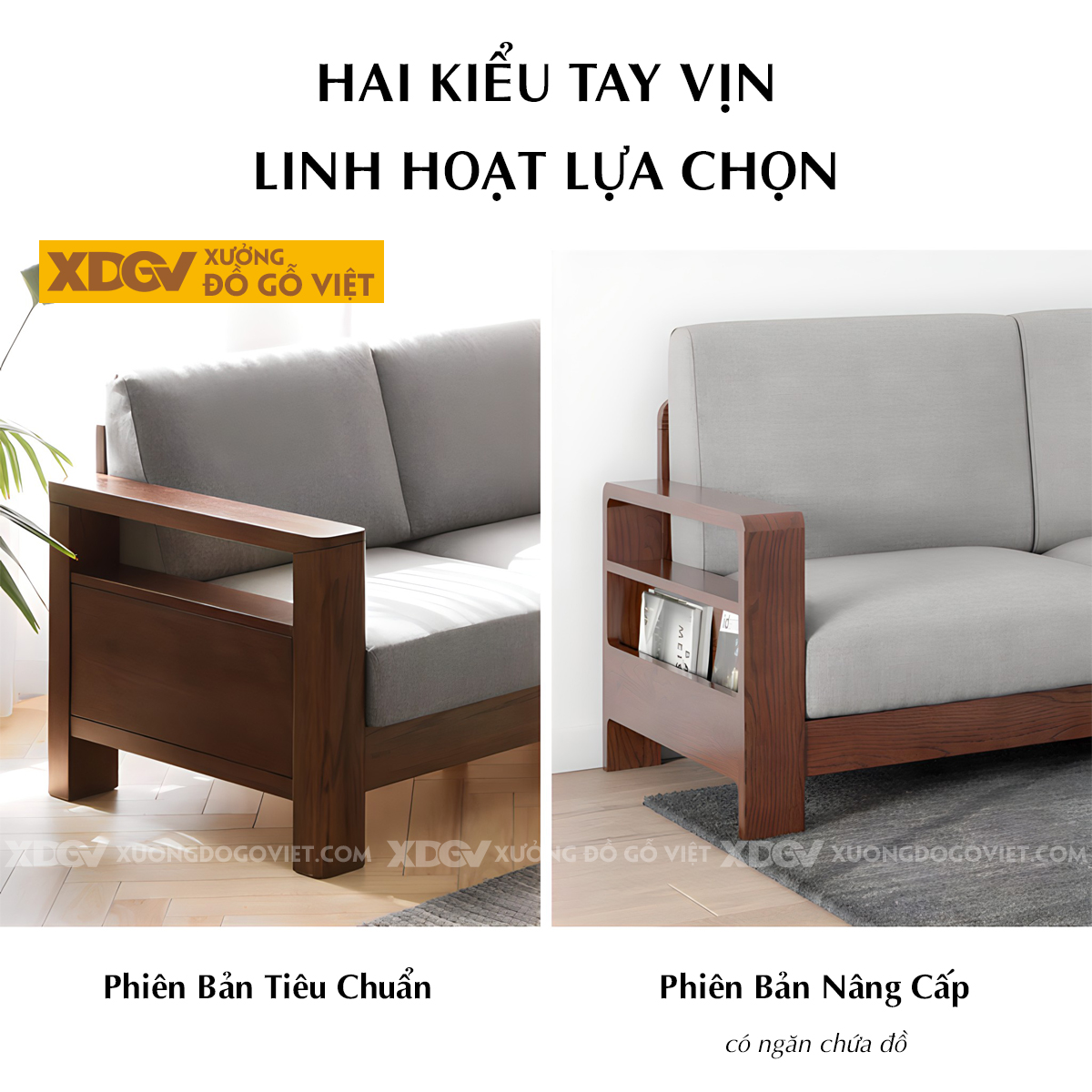 Mẫu Sofa Thư Giản Khung Gỗ Sồi Bọc Nệm Êm Dày Cao Cấp