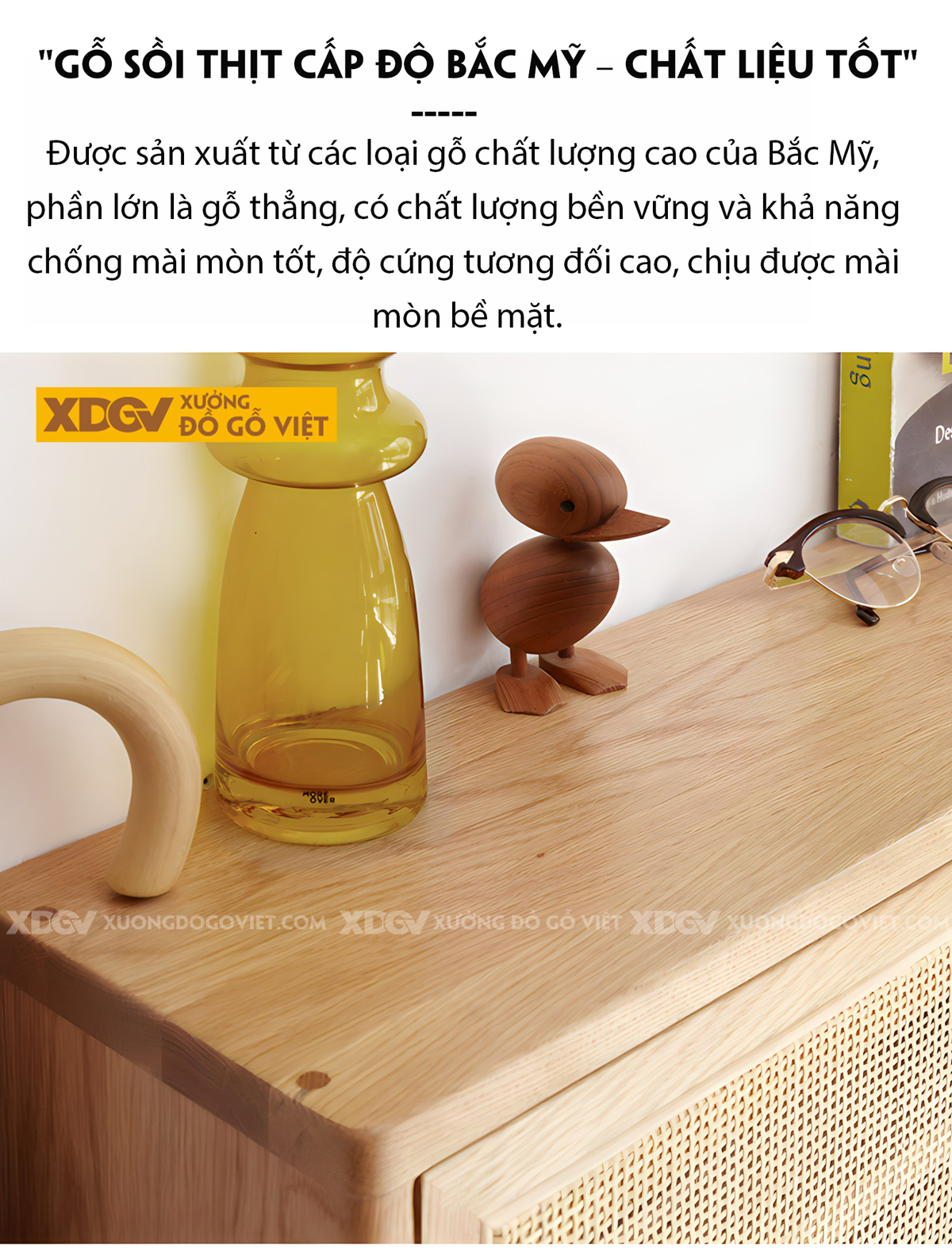 Mẫu Tủ Đựng Giày Sồi Thịt Khung Gỗ Cánh Đan Mây Tự Nhiên