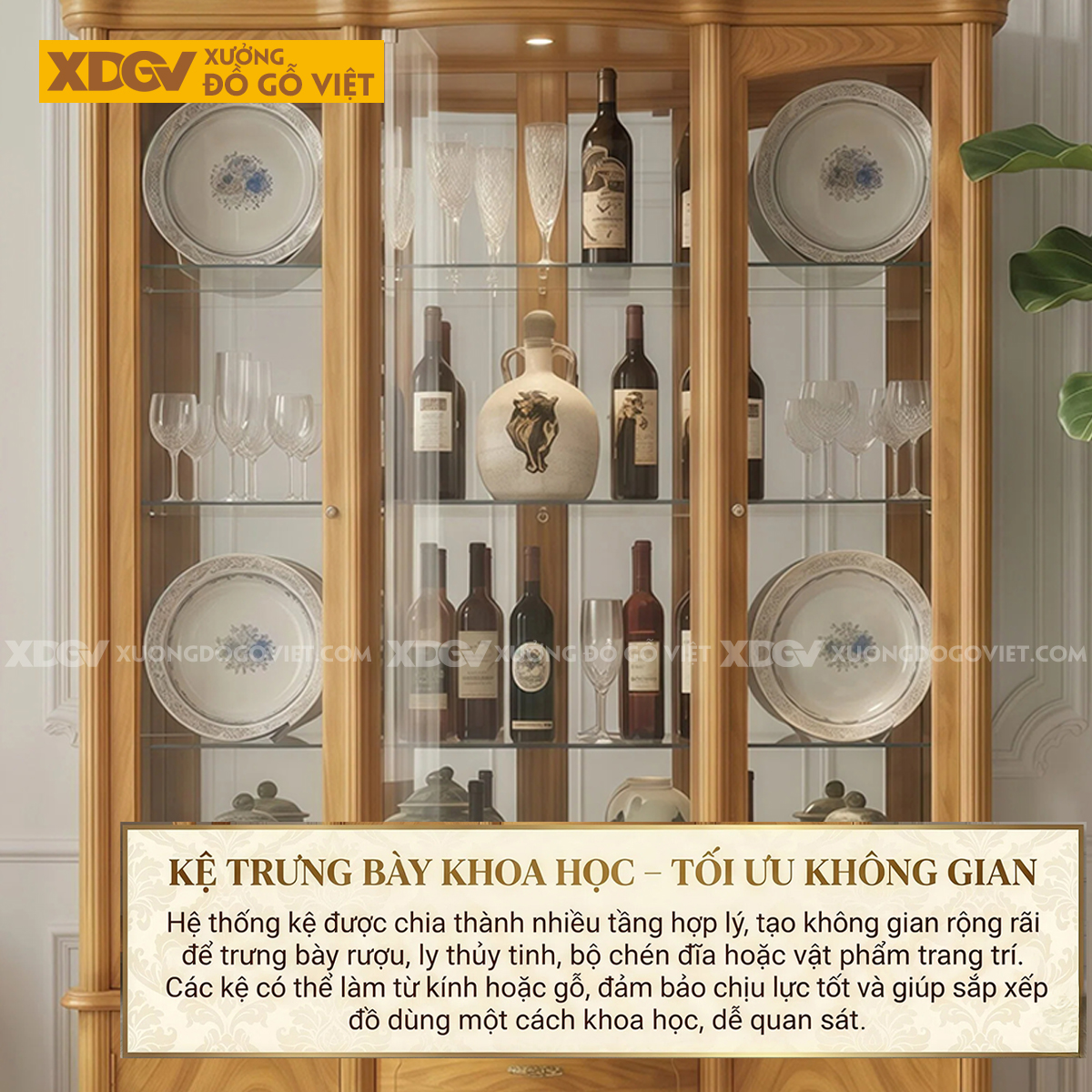 Mẫu Tủ Rượu Sang Trọng Gỗ Gõ Đỏ Thiết Kế Chân Bệt Mặt Cong