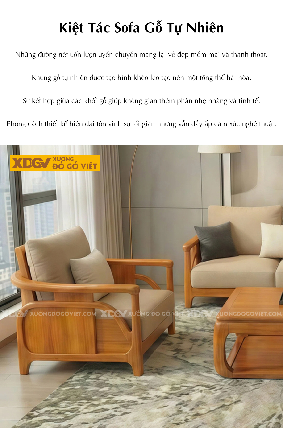 Sofa Gỗ Gõ Đỏ Phòng Khách Thiết Kế Tay Uốn Lượn Nghệ Thuật