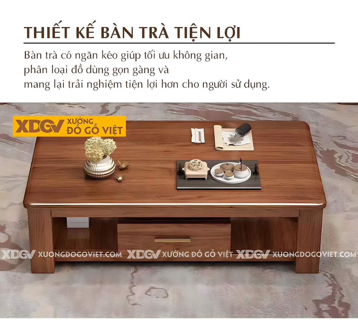 Sofa Gỗ Óc Chó Đẹp Kiểu Tân Cổ Điển Á Đông Dày Dặn Bề Thế