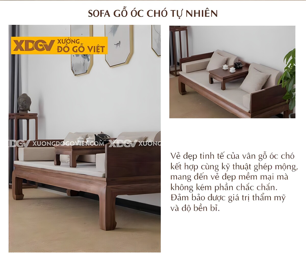 Trường Kỷ Giường La Hán Chân Móng Ngựa