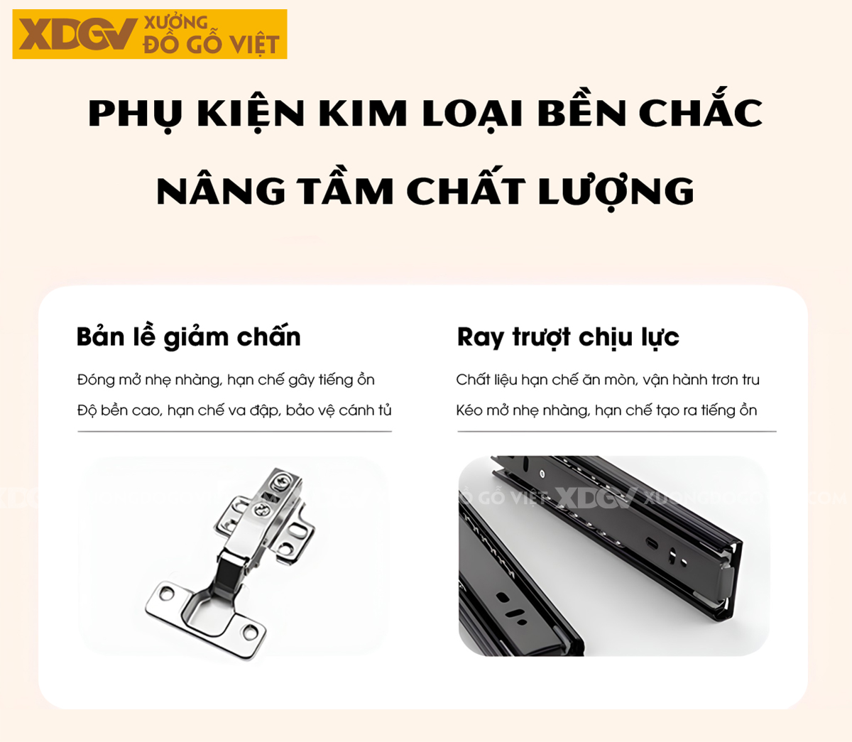 Tủ Áo Quần Gỗ Cao Su Trắng Kết Hợp Bàn Trang Điểm Góc L