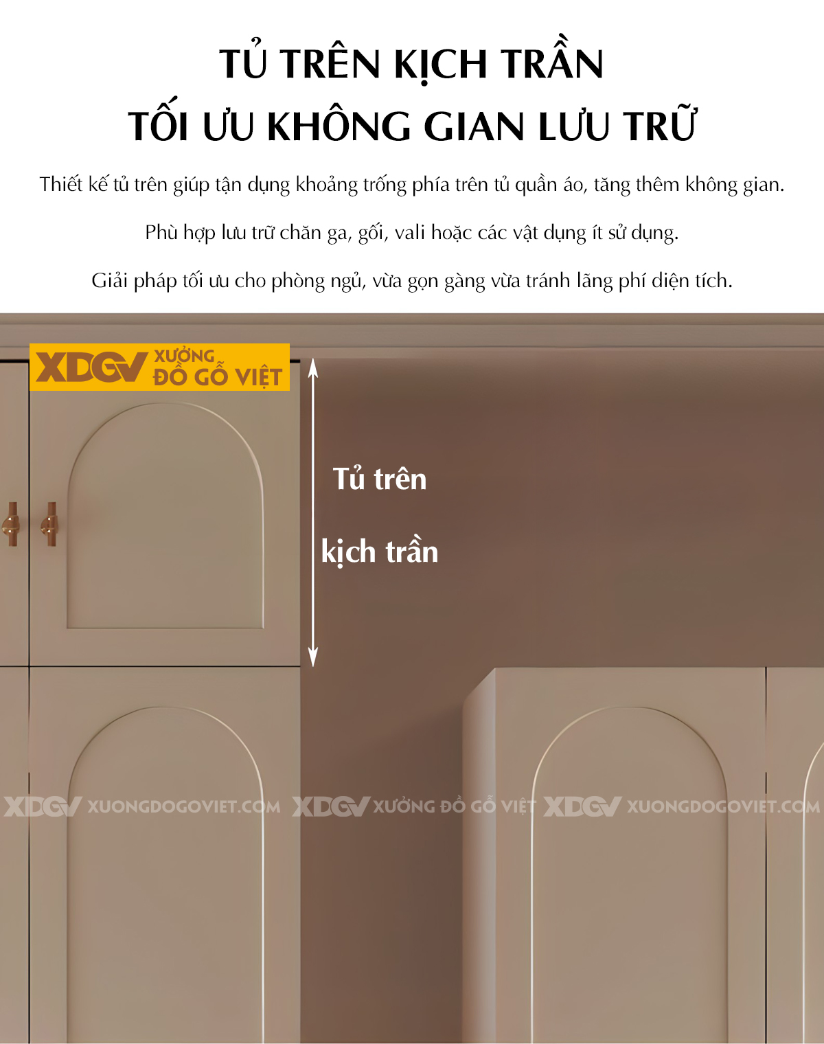 Tủ Áo Trắng Gỗ Cao Su Hiện Đại Cánh Kính Sọc Dọc Gân Mờ