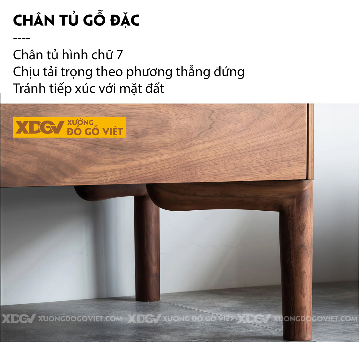Tủ Để Chén Bát Gỗ Óc Chó Phòng Bếp Với Cánh Lùa Kèm Kính Sọc