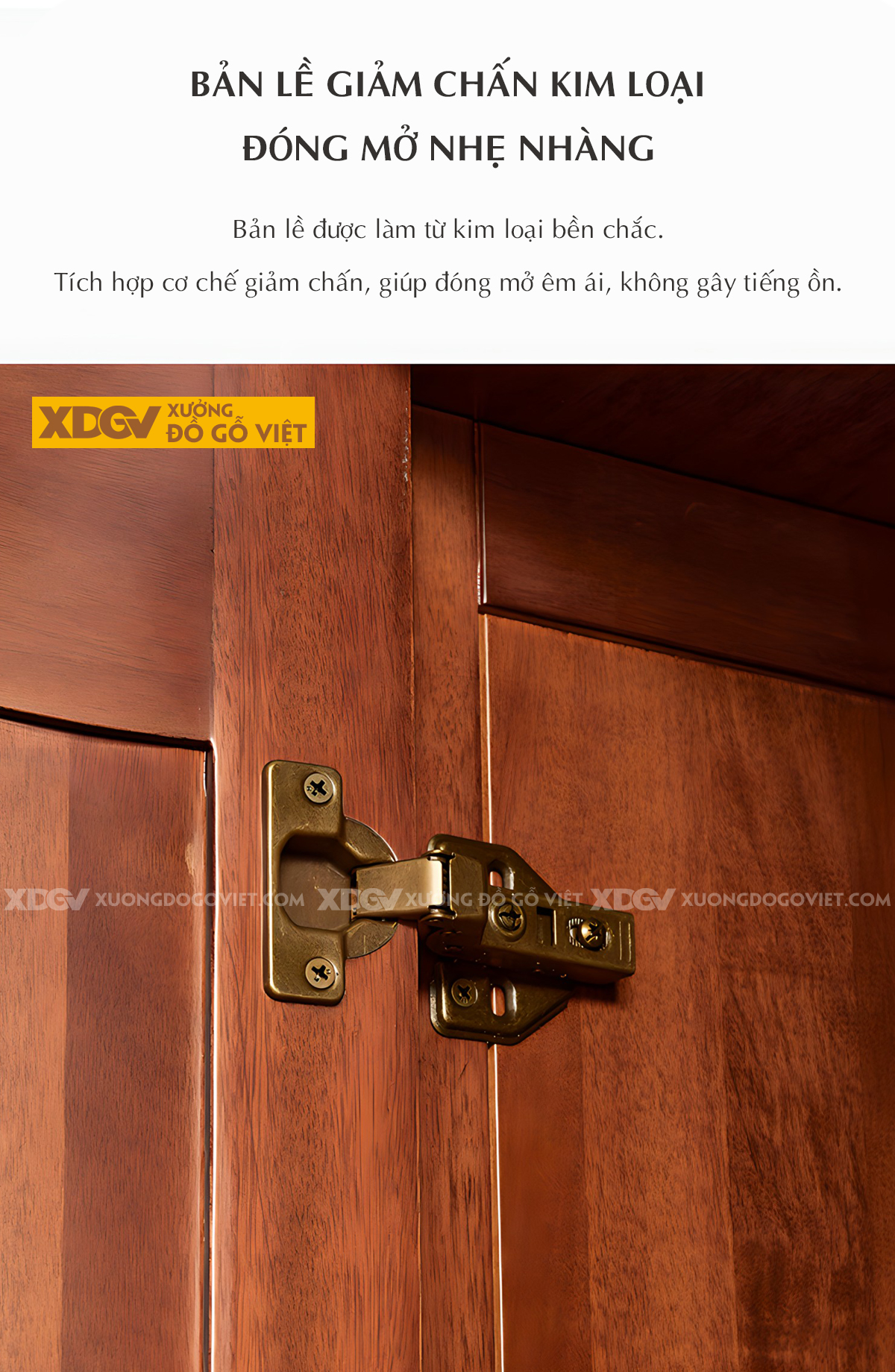 Tủ Quần Áo Gỗ Căm Xe Cổ Điển Hoàng Gia Chạm Khắc Tinh Xảo