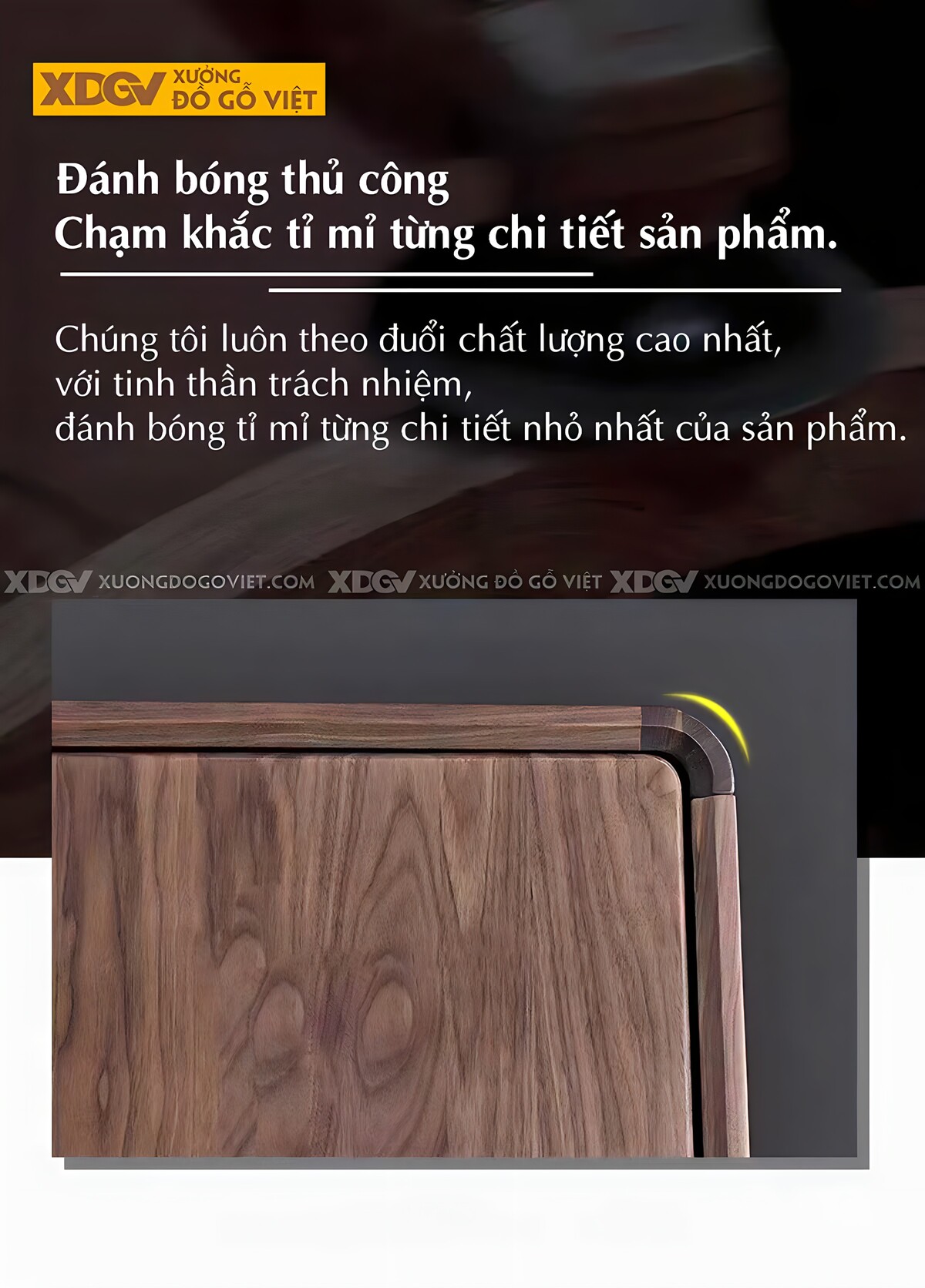 Tủ Quần Áo Gỗ Sồi Dạng Hộp Màu Óc Chó Hiện Đại Bo Góc Đẹp