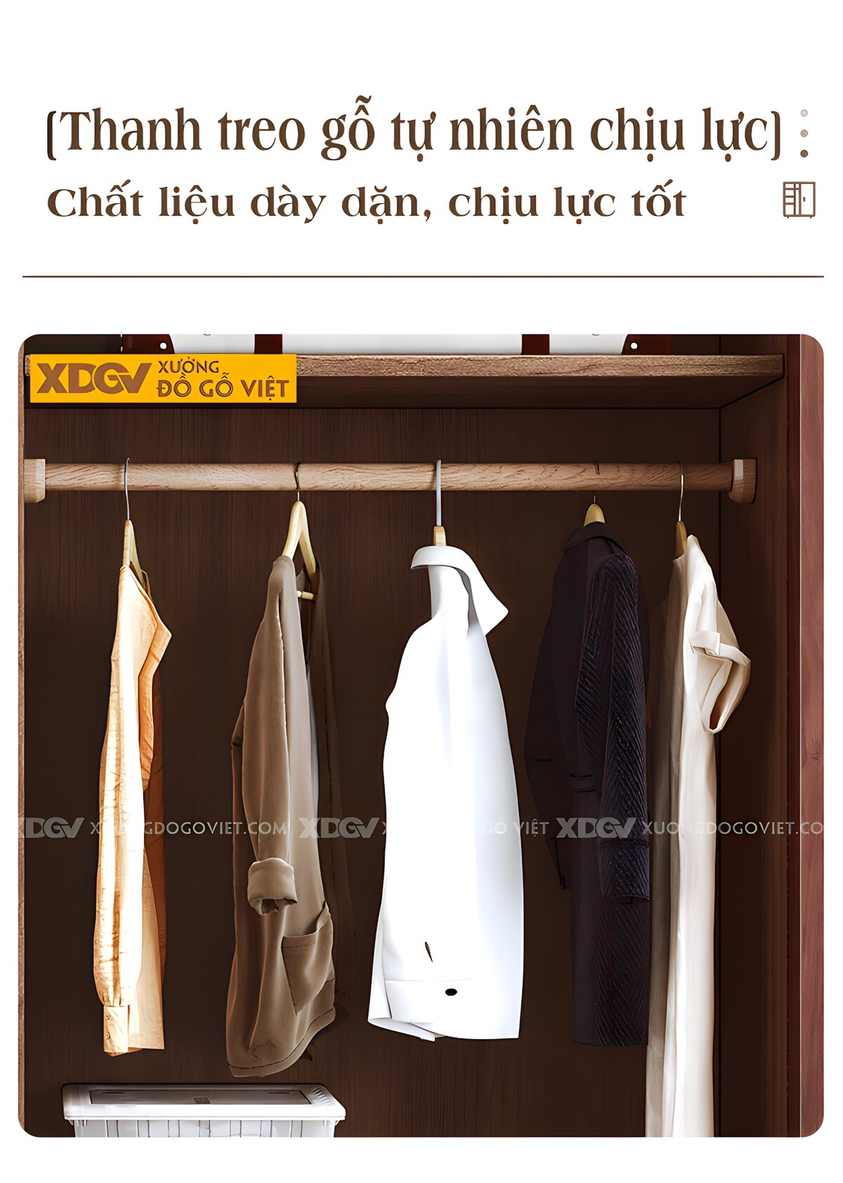 Tủ Quần Áo Gỗ Veneer Óc Chó 2 Cánh Lùa Bản Lớn Phẳng Đẹp