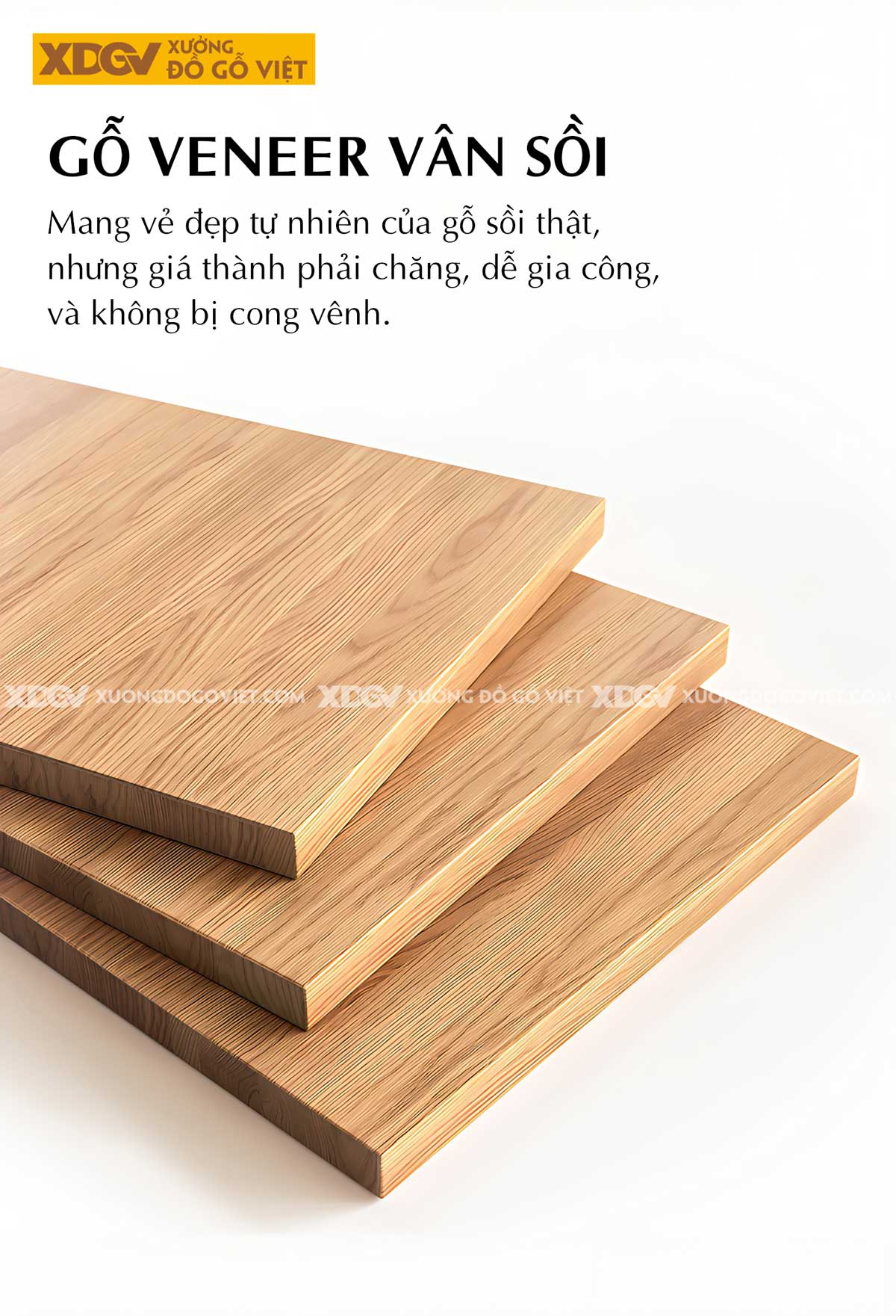 Tủ Quần Áo Gỗ Veneer Sồi Hiện Đại Tiện Lợi Nhiều Ngăn Để Đồ