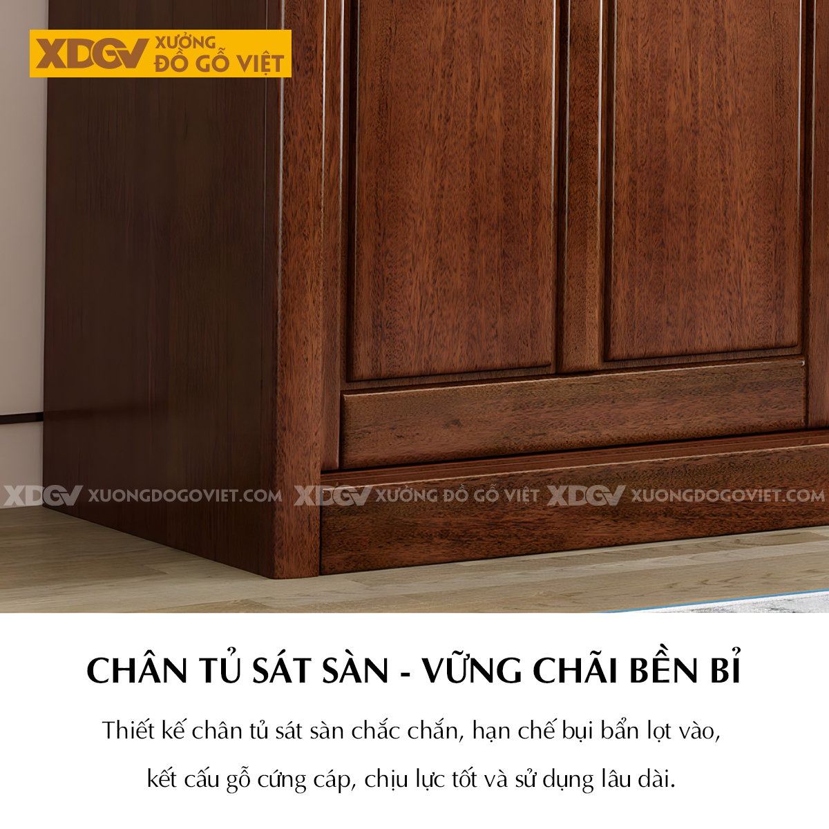 Tủ Quần Áo Lim Á Đông Đương Đại 2 Cánh Lớn Cửa Lùa Họa Tiết