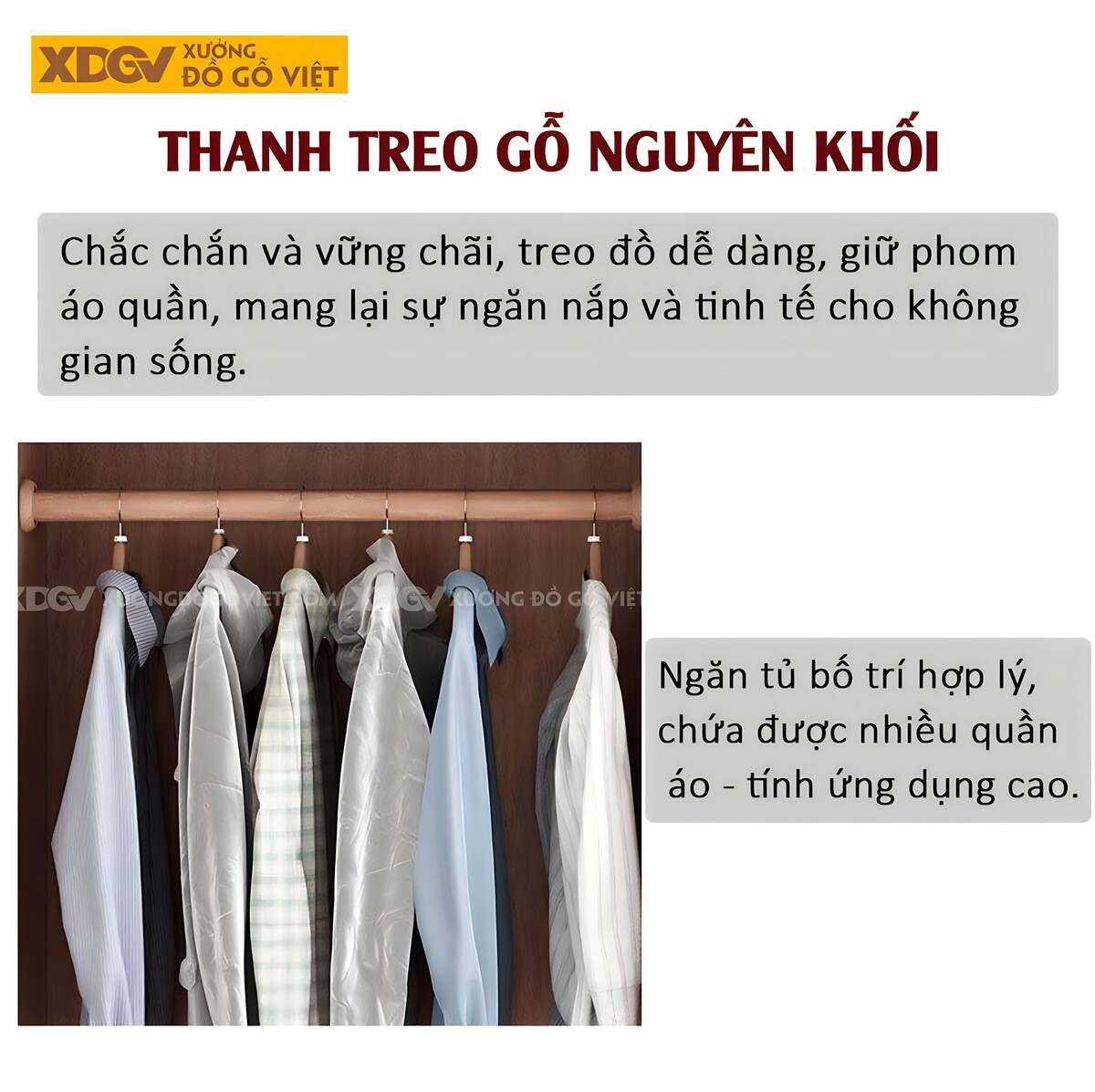 Tủ Quần Áo Mặt Gõ Đỏ Hiện Đại Cánh Pano Tay Nắm Gỗ Đồng Bộ