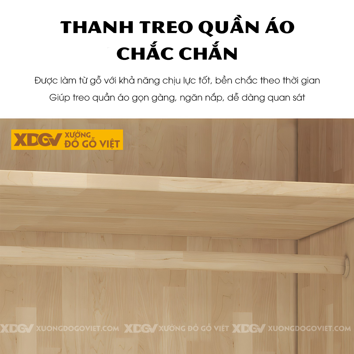 Tủ Treo Áo Cao Su Tân Cổ Điển Chân Cao Tiện Tròn Cánh Pano