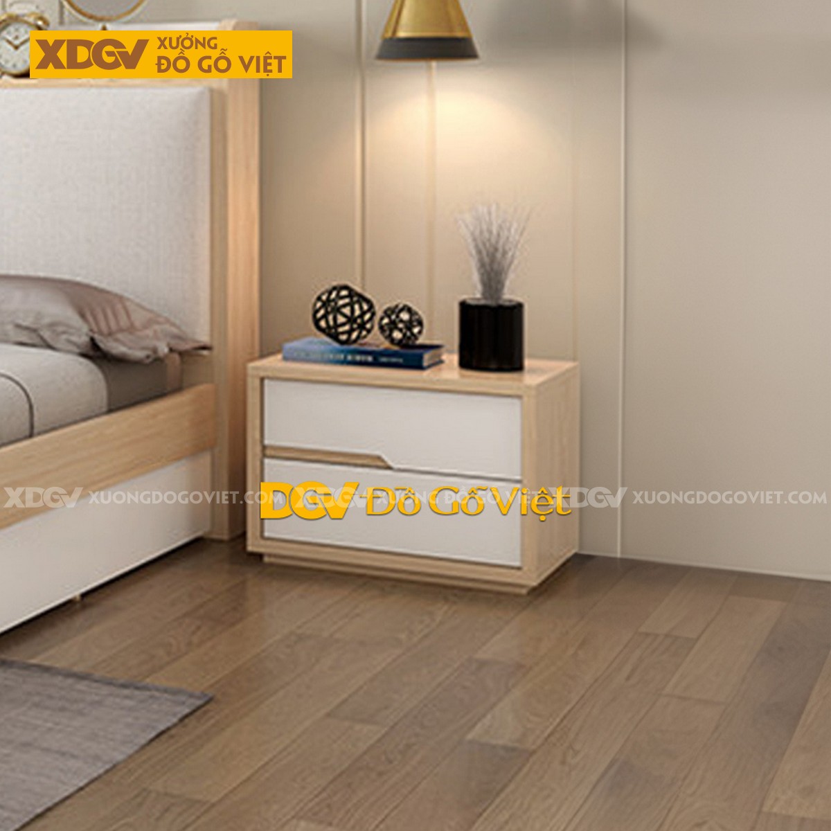 Tủ Đầu Giường Gỗ Công Nghiệp X4775