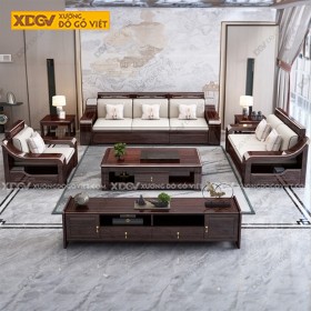 Sofa Óc Chó Tự Nhiên Gỗ Tấm Tay Lớn