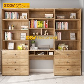 Bàn Làm Việc Gỗ Sồi X3858