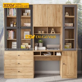 Bàn Làm Việc Gỗ Sồi X4005