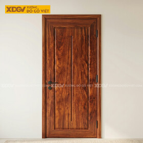 Cánh Cửa Hiện Đại Gỗ Lim Tự Nhiên Thiết Kế Chỉ Dọc Tối Giản
