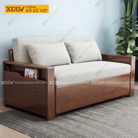 Mẫu Ghế Kéo Thành Giường Gỗ Sồi Tự Hông Kệ Có Ngăn Chứa...