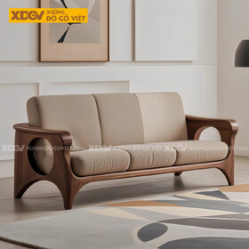 Ghế Sofa Sồi Mỹ Khung Ghép Liền Mạch Mềm Mại Sang Trọng