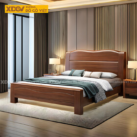 Giường Lim Phòng Ngủ Hiện Đại Kẻ Chỉ Đầu Uốn Lượn Mềm...