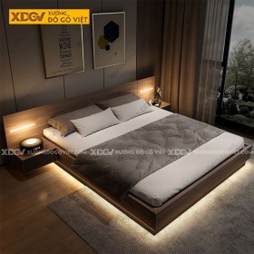 Giường Ngủ Gỗ MDF Công Nghiệp X4416