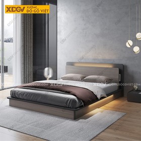 Giường Ngủ Gỗ MDF Công Nghiệp X4437