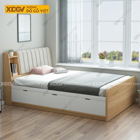 Giường Ngủ Gỗ MDF Công Nghiệp X7935
