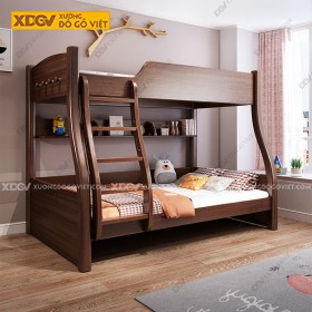 Giường Tầng Gỗ Sồi X7604