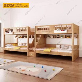 Giường Tầng Gỗ Sồi X7869