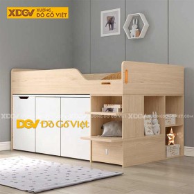 Giường Trẻ Em Gỗ Công Nghiệp X4513